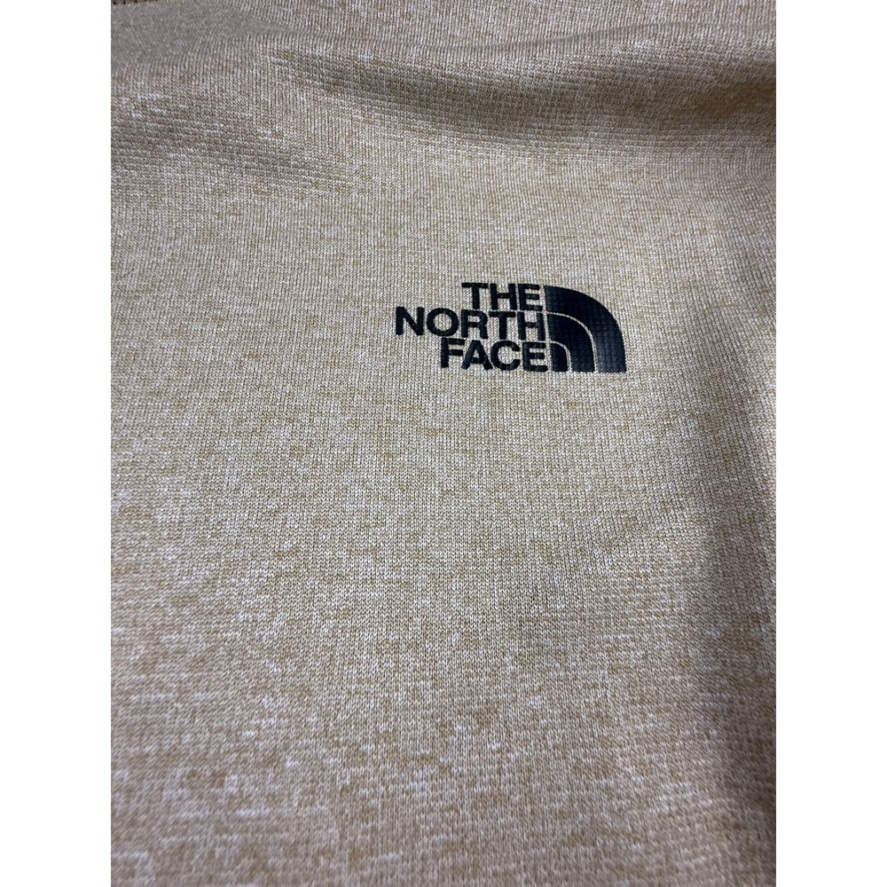 The North Face Men's Logo Hoodie Pullover Heather Tan Polyester Casual XL - Picture 7 of 12